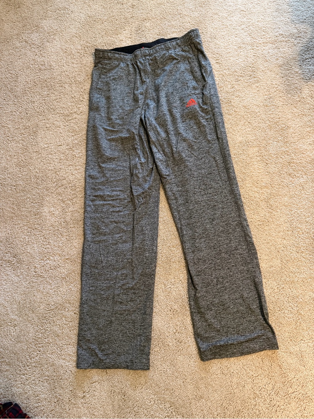 NWOT Adidas Men's Gray Active Lounge Pants - Climalite